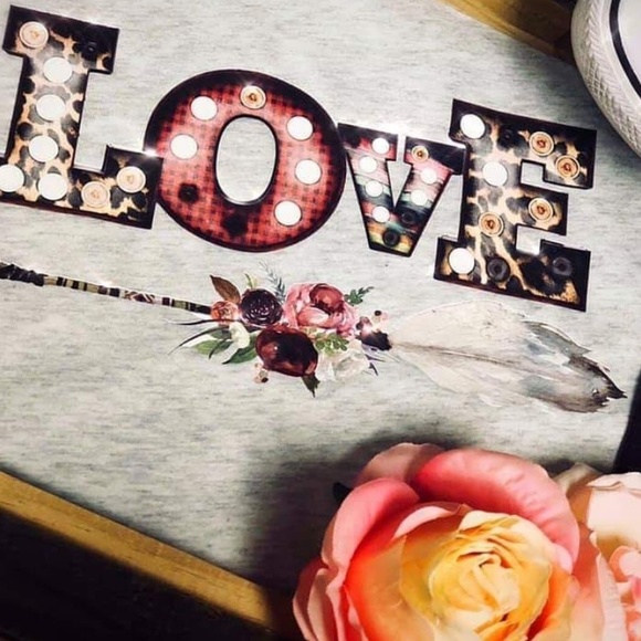 Tultex Tops - Love Lights Unisex T Shirt